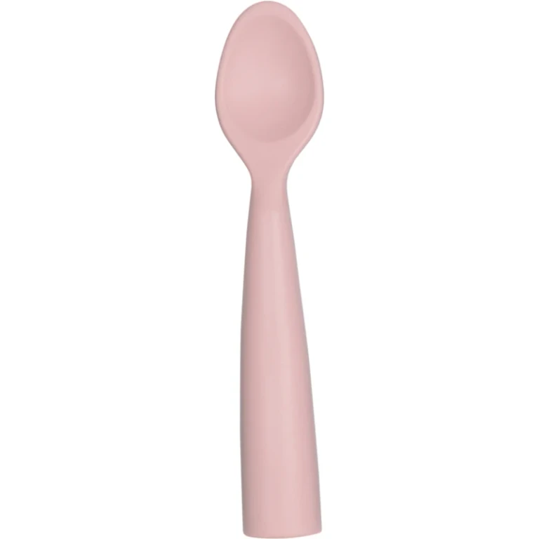Silicone pink spoon