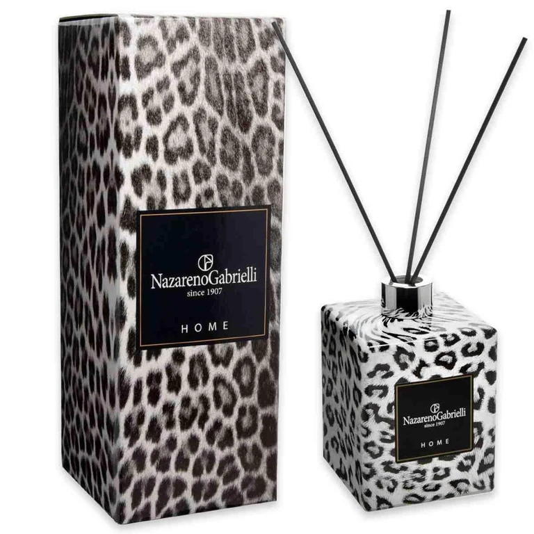 home 500 ml white leopard