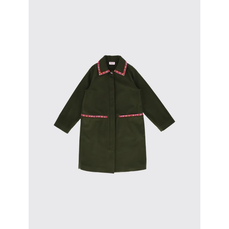 Coat Kids color Green (PZ2A40E0259783)