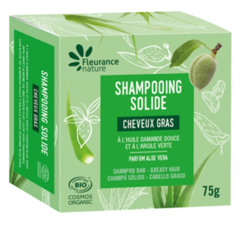 Shampoo Bar Almond Oil & Green Clay 75 g