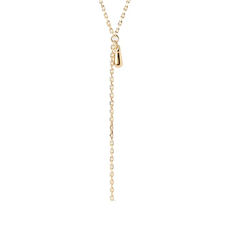 Tessa Essentials Co01-975-U Gold Plated Necklace (Chain, Pendant)