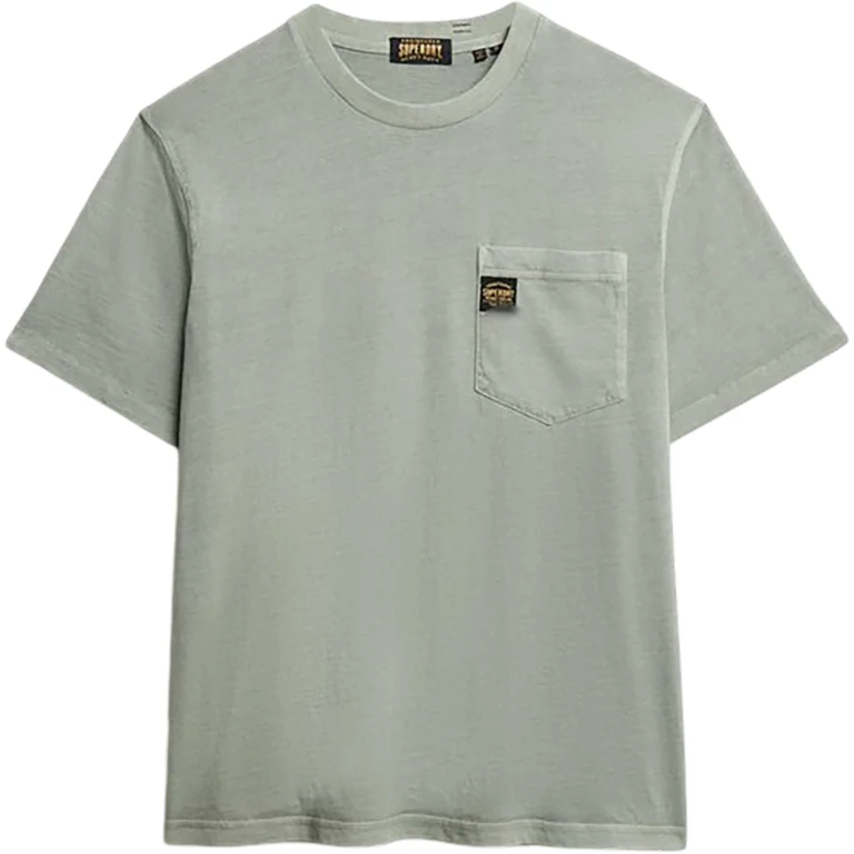Contrast Stitch Pocket T-Shirt - Men's