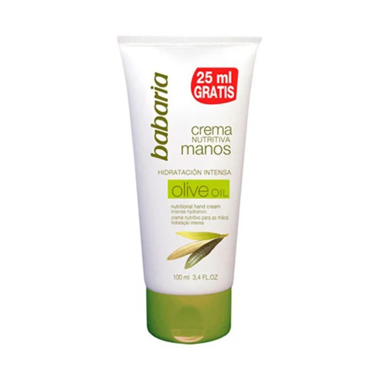 Nourishing hand cream with olive oil Babaria 75 ml