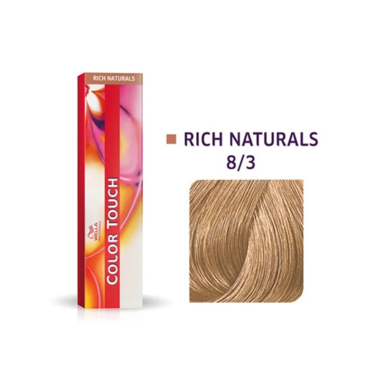 Professionals Color Touch Semi-permanent ammonia-free hair dye 8/3 Light golden blonde 60 ml