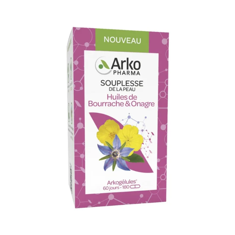 Arkocapsule Evening Primrose Oil and Borage 180 Capsules