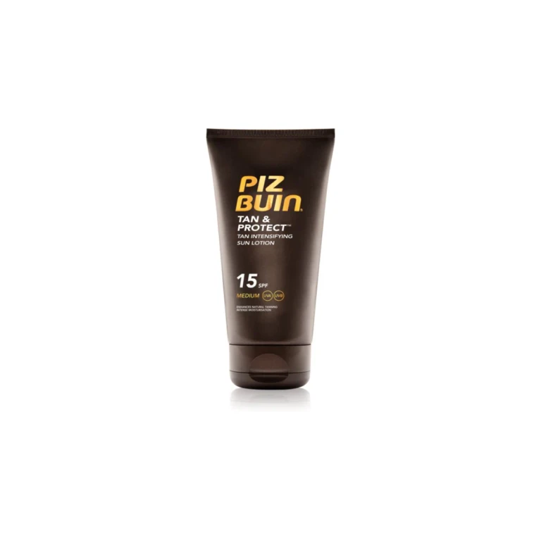 Doubles the natural tanning process - Tan & Protect Tan Intensifying Sun Lotion SPF 15