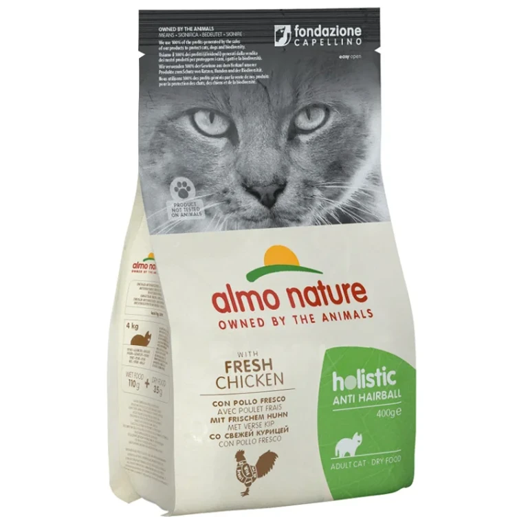 PFC Holistic Anti Hairball Dry Chicken & Rice - 400GR
