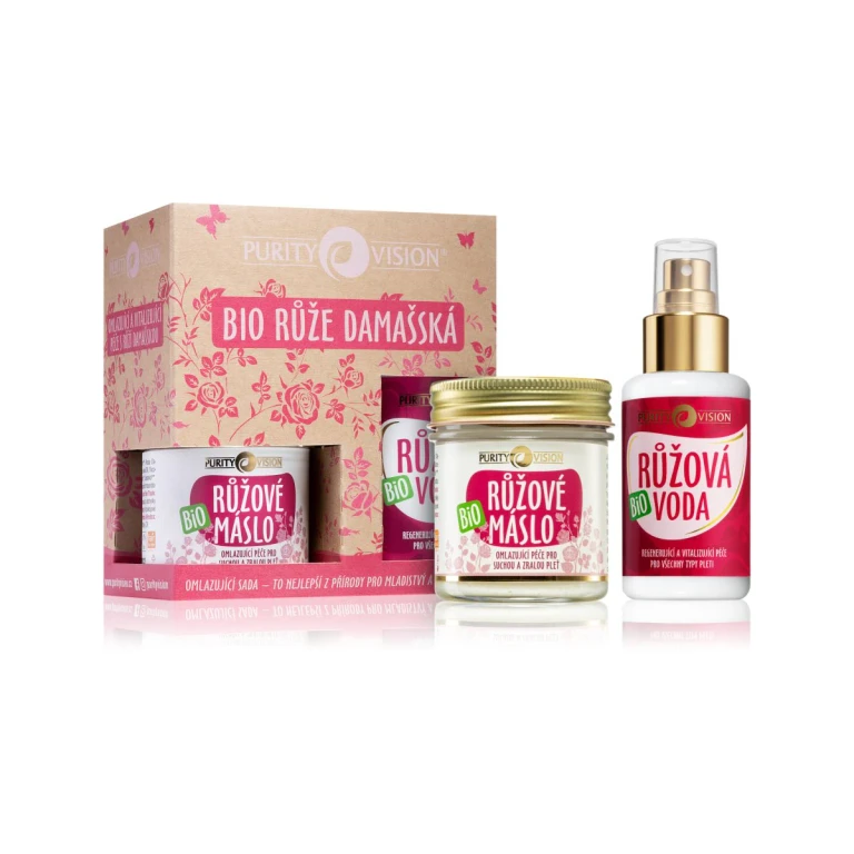 Regenerating set with damask rose