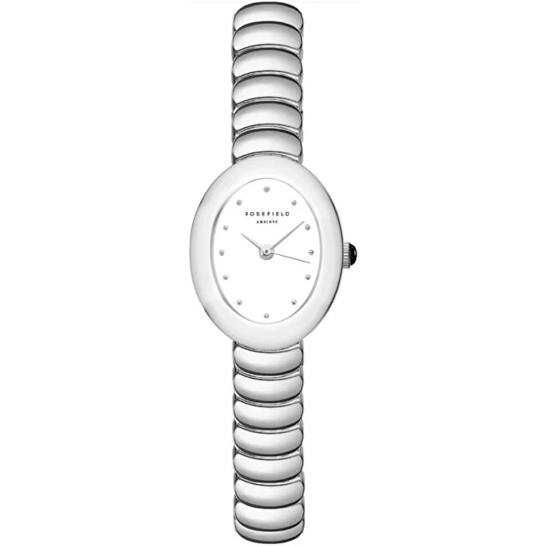 Matte White Oval Silver Ss Argento Ovwsss-Ov20
