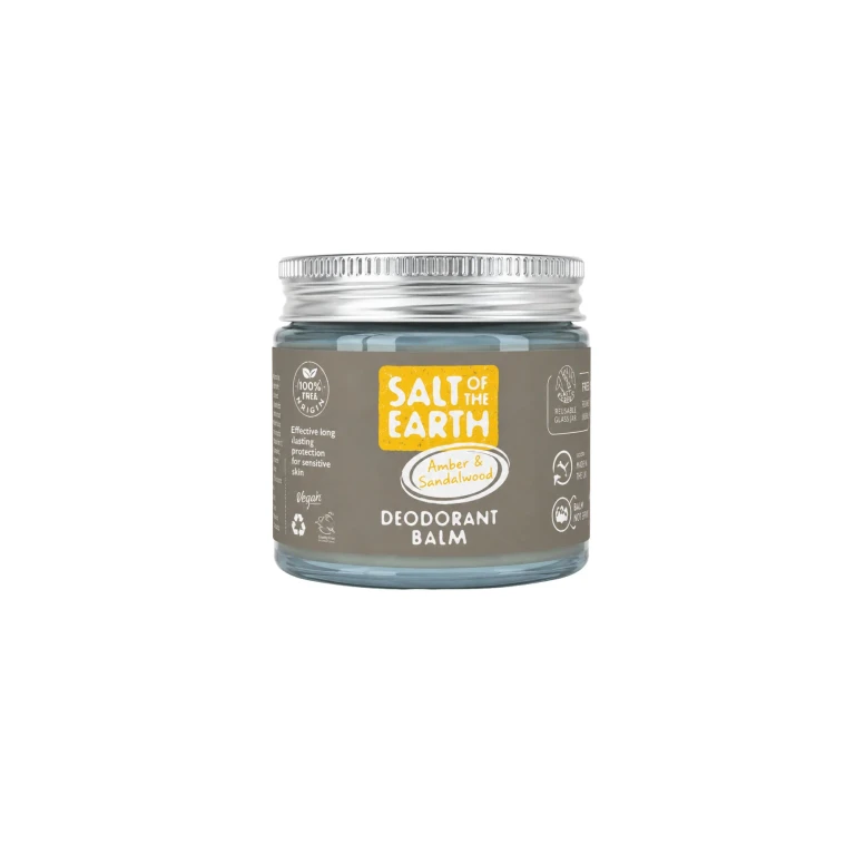 Salt-of-the-earth Deodorant Balm (Amber & Sandalwood) - 60.0 g