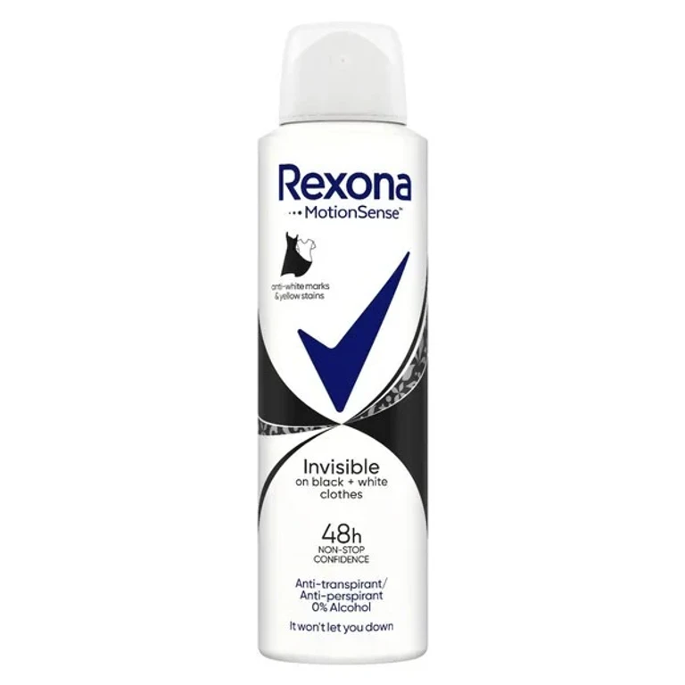 Motionsense Invisible Black + White Antiperspirant Spray 150 ml
