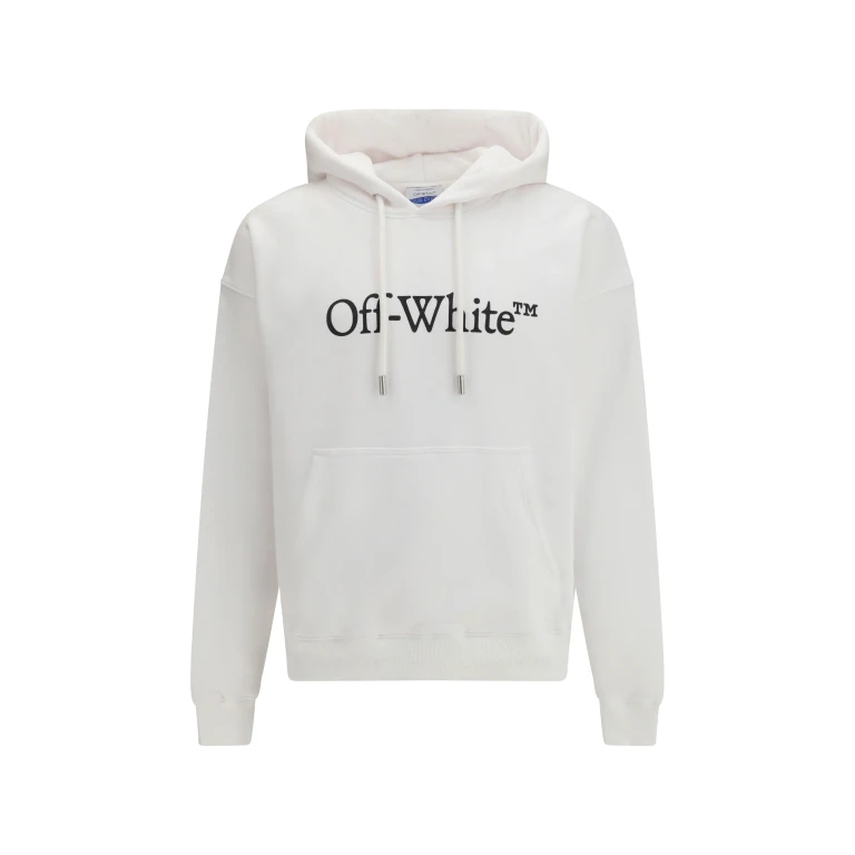 Hoodie Big Bookish Skate White/Black