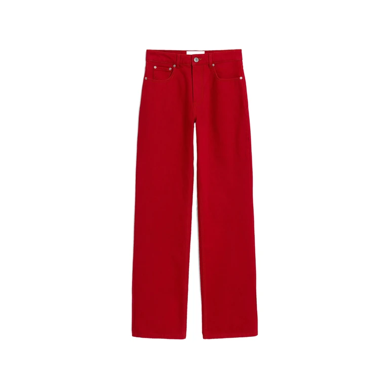 Large-fit Cotton Jeans