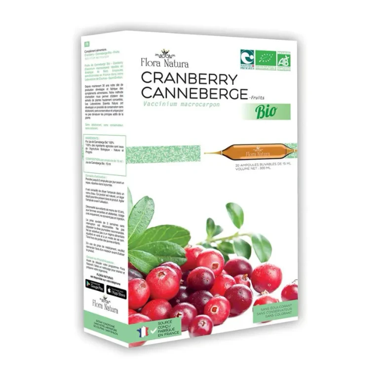 Cranberry Organic Blueberry 20 vials
