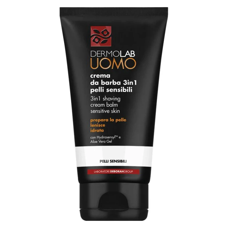 Men's Shaving Cream 3 In 1 Sensitive Skin 150 Ml