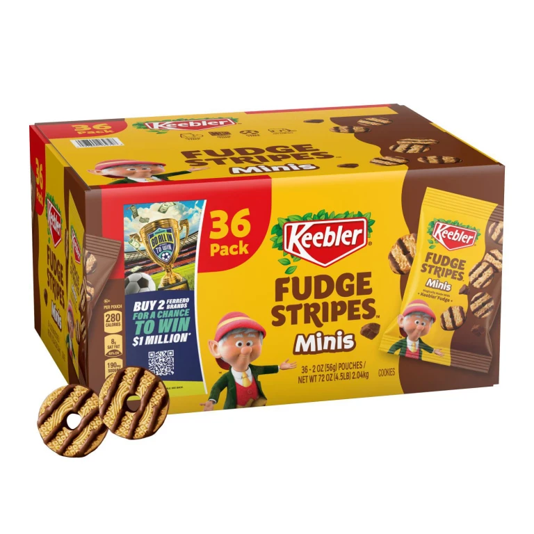 Mini Fudge Stripe Cookies, 2 oz., 36 ct.