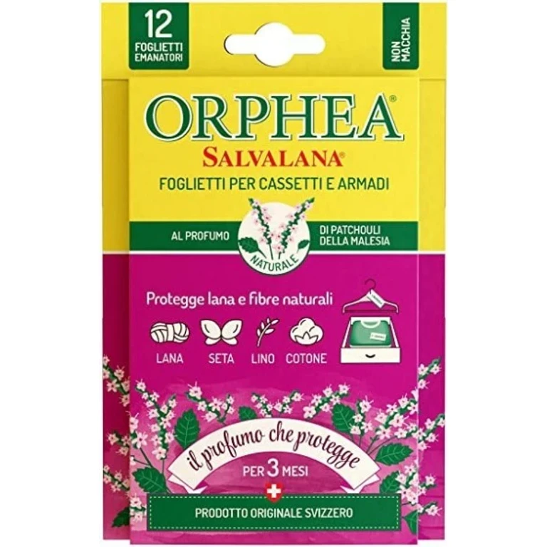 Salvalana Anti-Moth 12 Sheets Patchouli from Malaysia