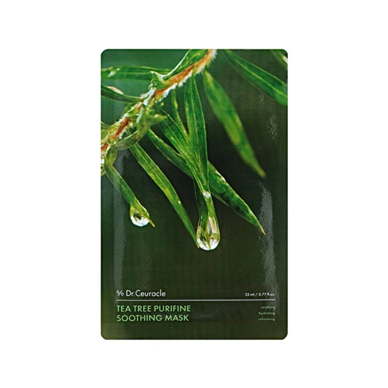 Soothing sheet mask for problem skin Tea Tree Purifine - Volume: 23 ml