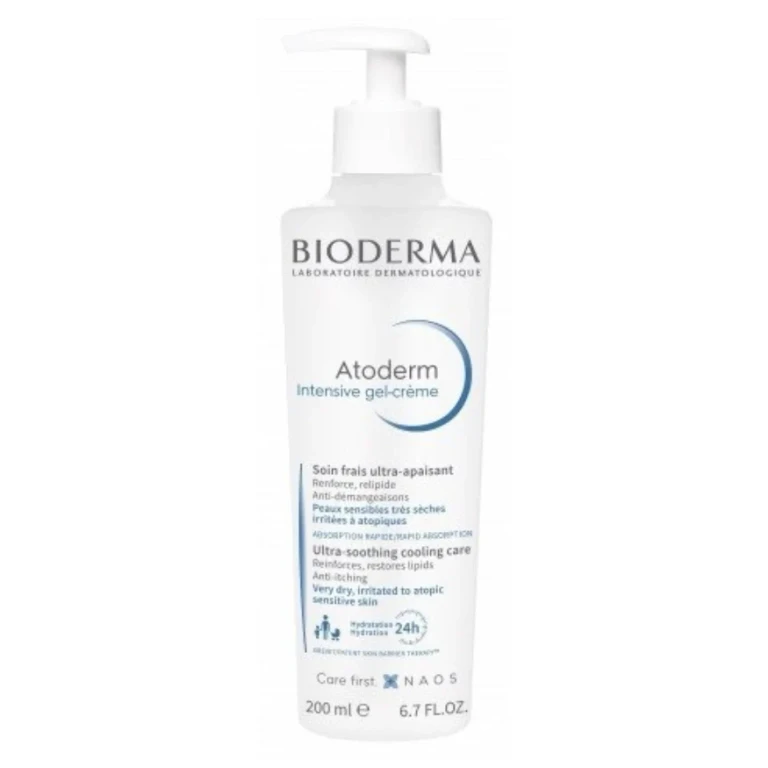 Atoderm Gel-cream ultra soothing fresh treatment Intensive Sensitive Skin Face and Body 200ml