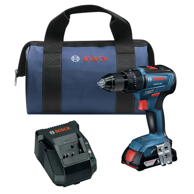 18V EC Brushless Lithium-Ion 1/2 in. Cordless Hammer Drill Driver Kit (2 Ah)