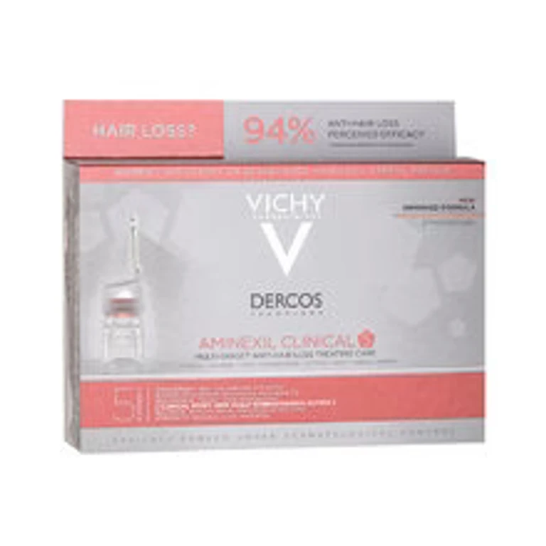 Multi-purpose treatment against hair loss for women Dercos Aminexil Clinical 5 x 21.6 ml 21ml