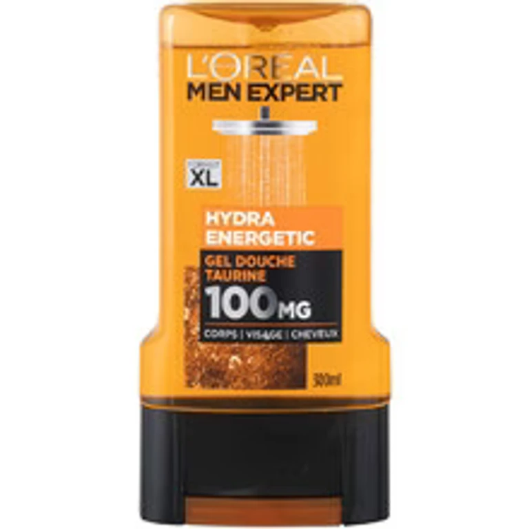 Expert Hydra Energetic 100mg Shower Gel for Men - 1000ml