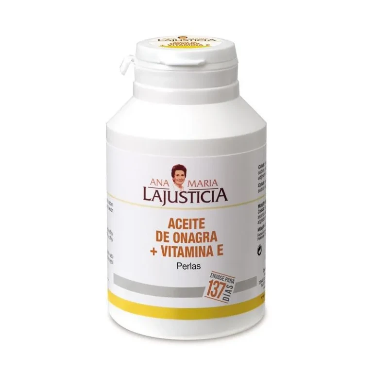 Ana Maria Lajusticia Evening Primrose Oil Vitamin e 275 Pearls