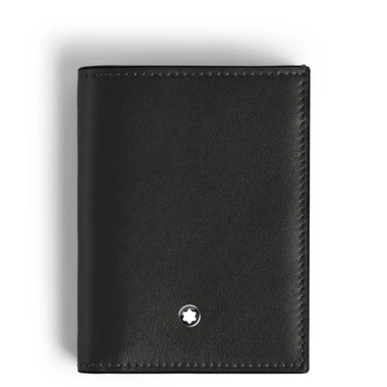 Soft Mini Leather Wallet 4cc