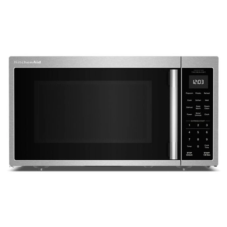 1.3 Cu Ft Countertop Microwave w/ Inverter Technology in Steel