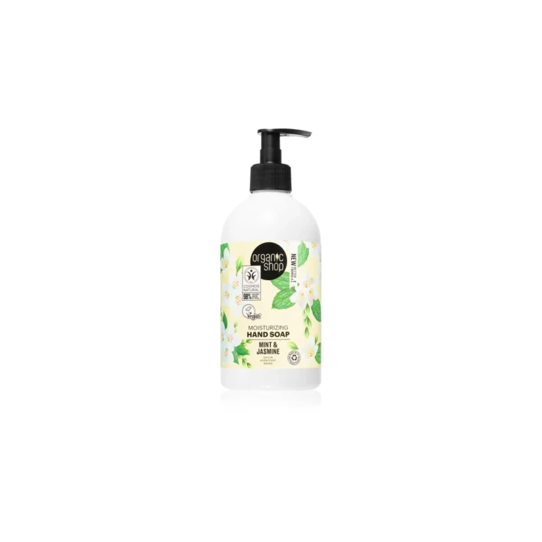 Organic Jasmine Mint Liquid Hand Soap Moisturizing Effect 500 ml