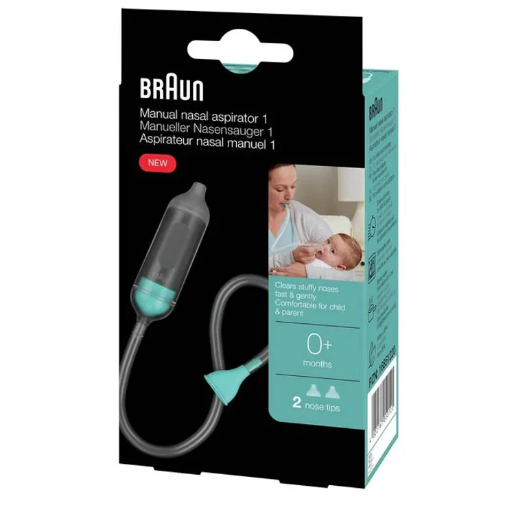 Manual nasal aspirator