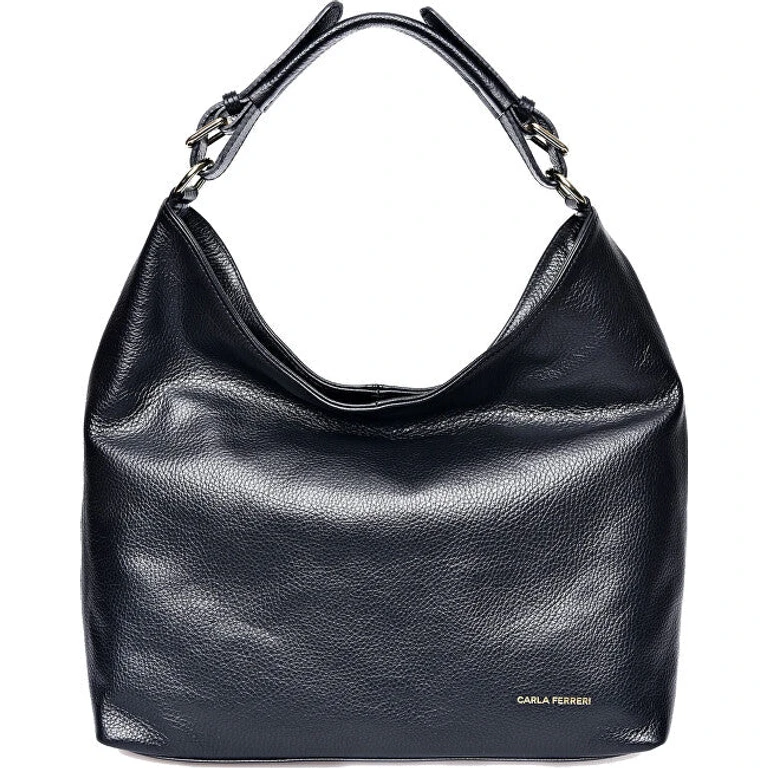 Women's Black Leather Handbag