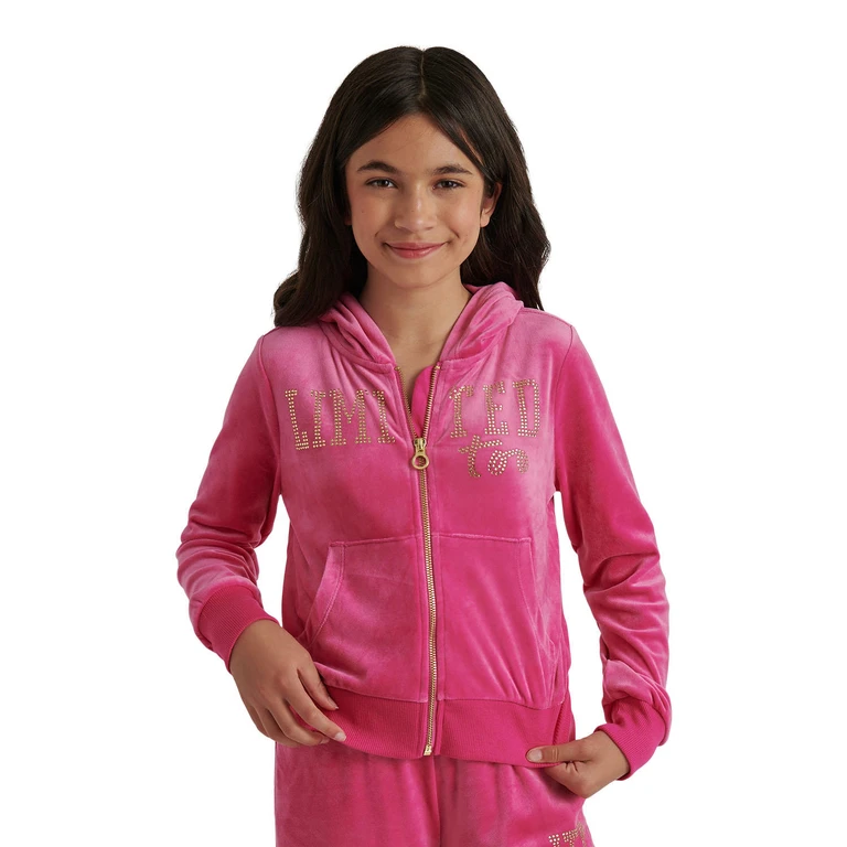 Velour Jacket Pink M 10:- Pink, M 10