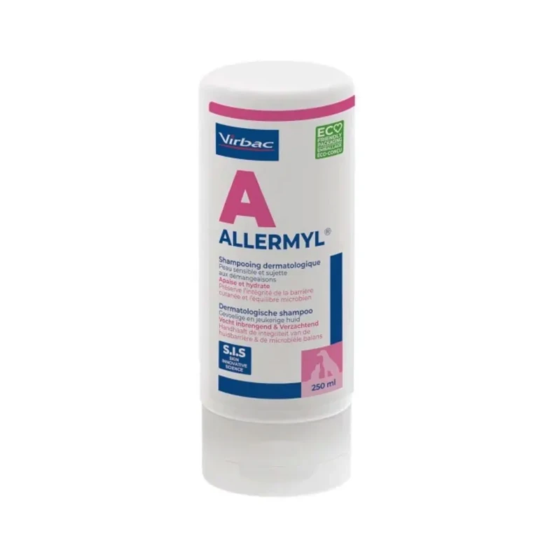 Allermyl Dermatological Shampoo for Dogs and Cats Irritated and Sensitive Skin 200ml