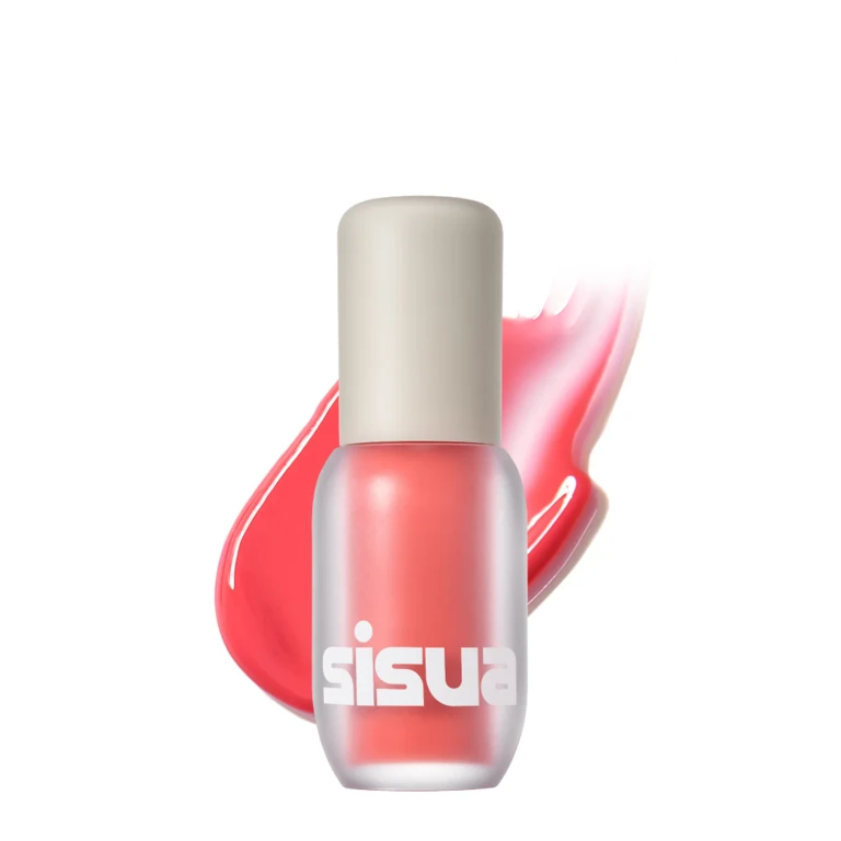 Sisua Popcorn Syrup Lip Plumper Gloss Moisturizing Lip No.3 Neon Guava