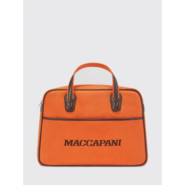 Macca Handbag in Cotton with Logo (24IM2M1721069103408)