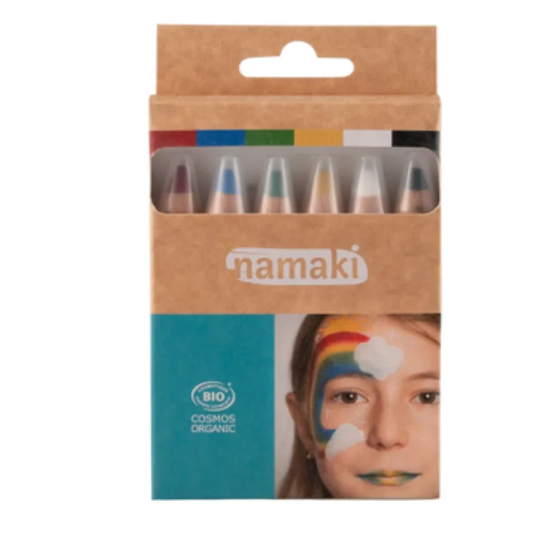 Rainbow Face Painting Pencil Set