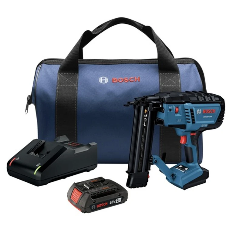 18V Lithium-Ion Brushless Cordless 18-Gauge Brad Nailer Kit (2 Ah)
