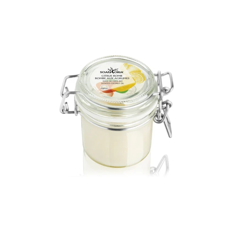 Citrus Bomb Organic Coconut Oil for Face and Body 125ml