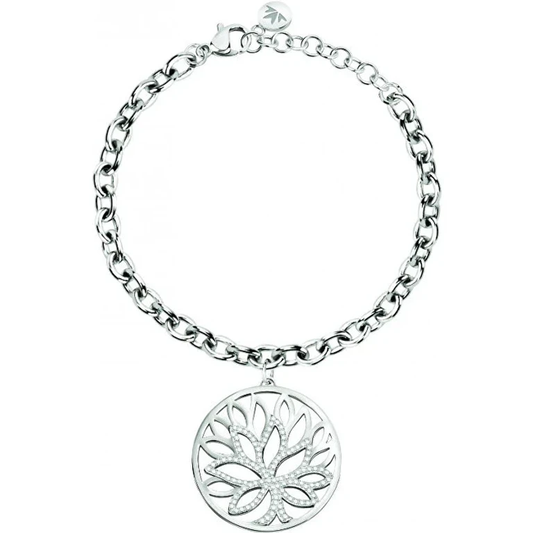 Sparkling Bracelet Tree of Life Lotus Satd13
