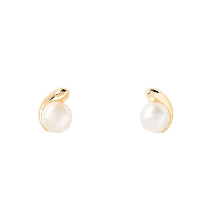 Gold Plated Earrings La Perla Mini Ar01-E61-U