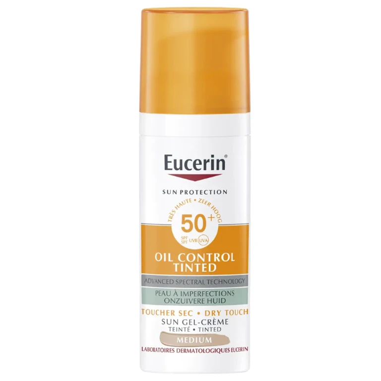 Protective oil Control Tinted Gel-Cream Medium Tint Dry Touch Imperfect Skin SPF50+ 50ml