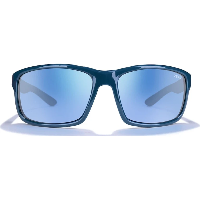 Confluence Polarized Sunglasses - Shiny Ocean Blue - Horizon Blue Lens - Unisex