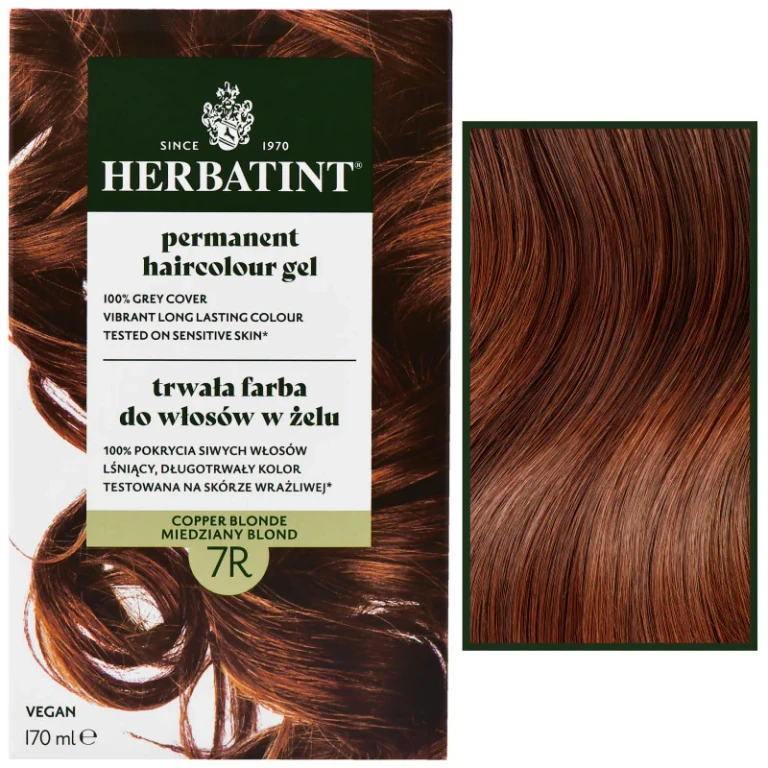 Permanent Hair Color Gel 170ml 7R