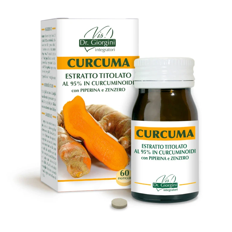 Curcuma Standardized Extract 30 G - Tablets of 500 Mg