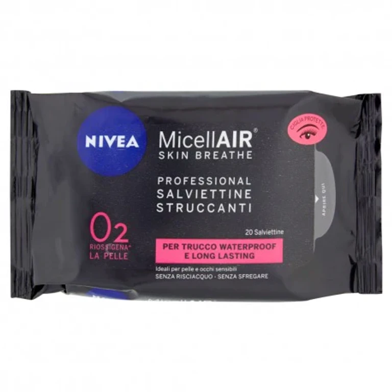 Micellar Professional Makeup Remover Wipes - 20 Wipes