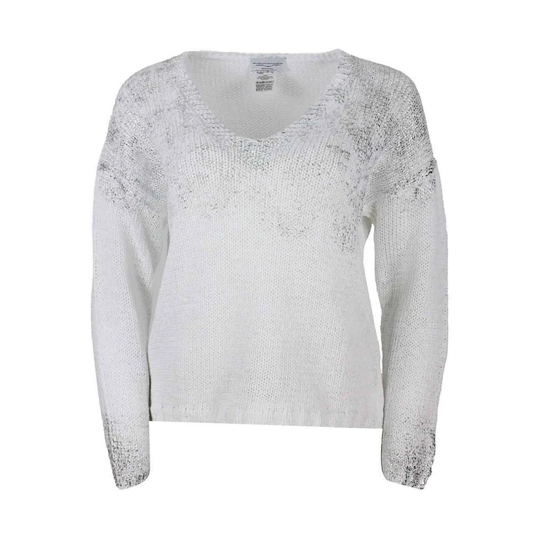 Pull Col Rond - Blanc (18W281377LA77)