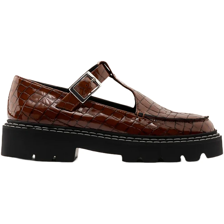Neiva Mary Jane Leather Shoe - Women's