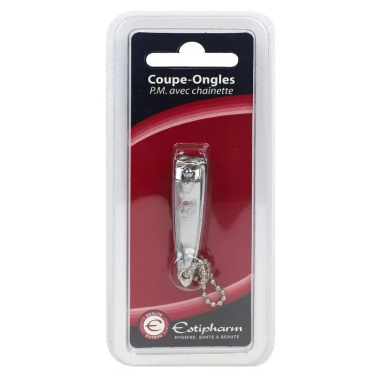 Small nail clipper with integrated file chain