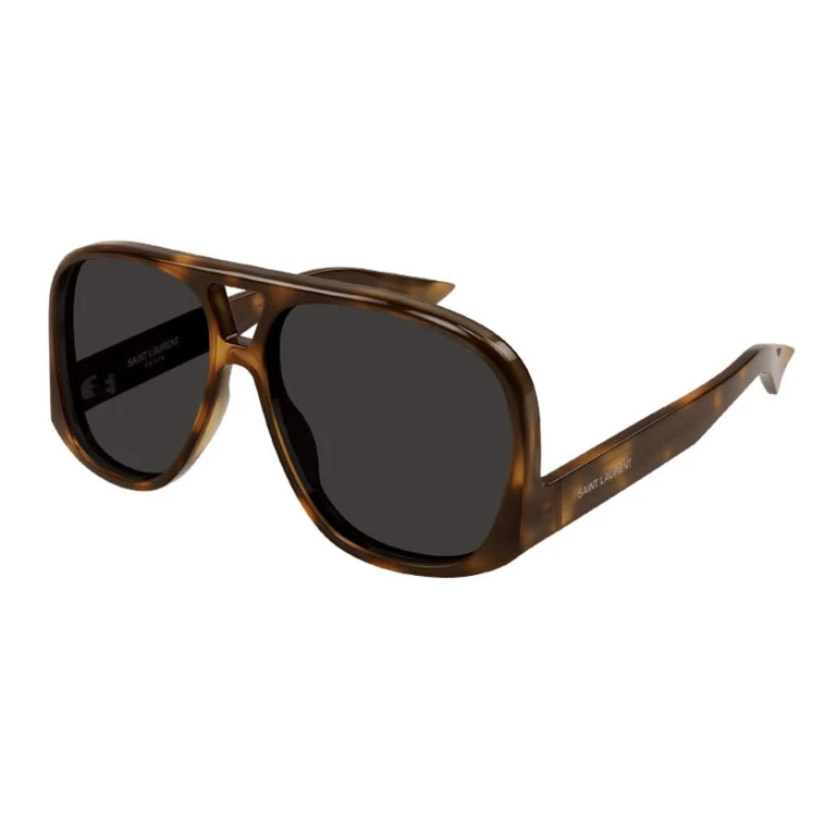 Unisex Black Aviator Sunglasses SL652/F 002